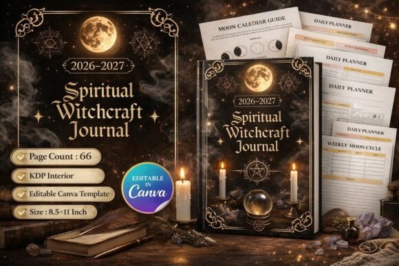 Download 2026 &amp; 2027 Spiritual Witchcraft Journal - Spiritual Collection