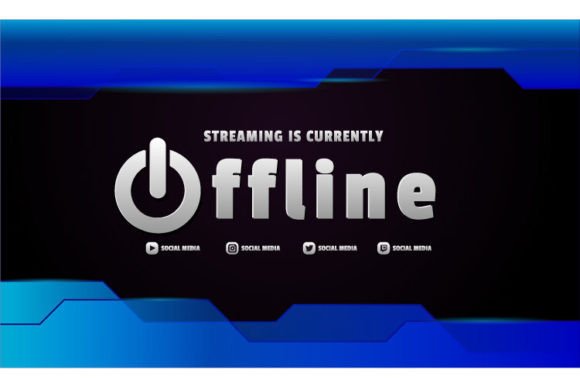 Download Modern Twitch Stream Offline Banner - Modern Collection