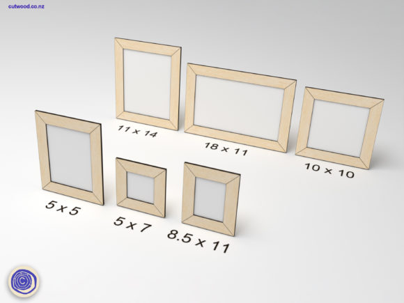 Download Picture Frame Set - Laser Cut Files - Picture Collection