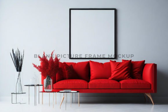 Download Modern Wall Art Display Blank Frame - Modern Collection