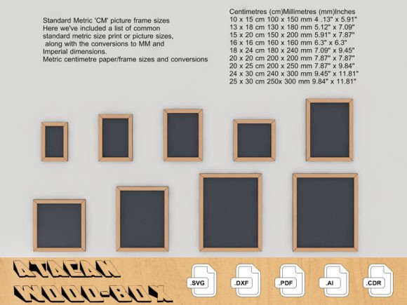 Download Frames Laser SVG Cut Files - Photo Frame - Premium Resources