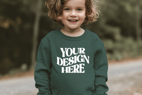 Download Gildan 18000B Kids Mockup, Kids Mockup - Premium Bundle