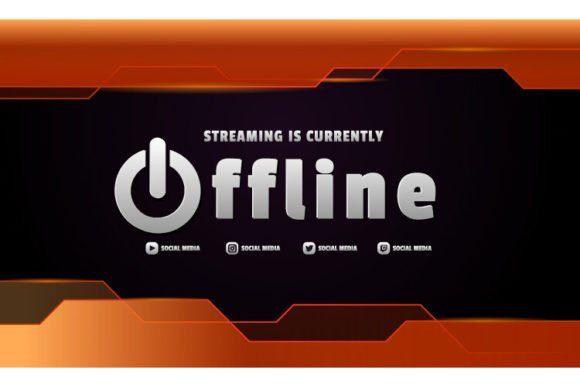 Download Modern Twitch Stream Offline Banner - Modern Collection