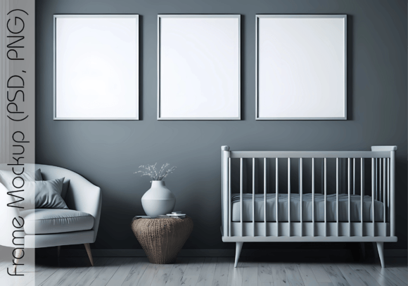 Download Nursery Mockup, Kids Mockup - Nursery mockup Collection