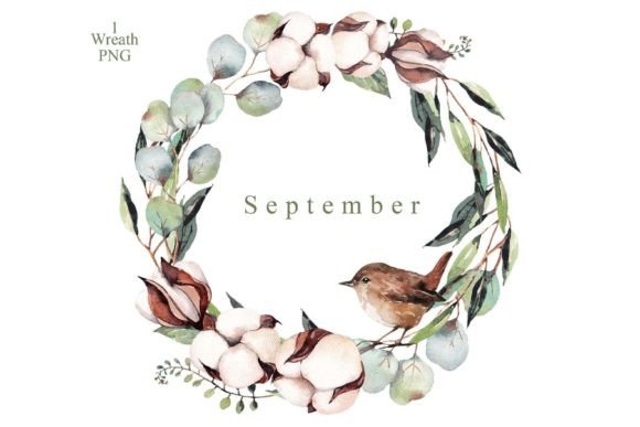 Download Watercolor Greenery Wreath - Watercolor greenery wreath Collection