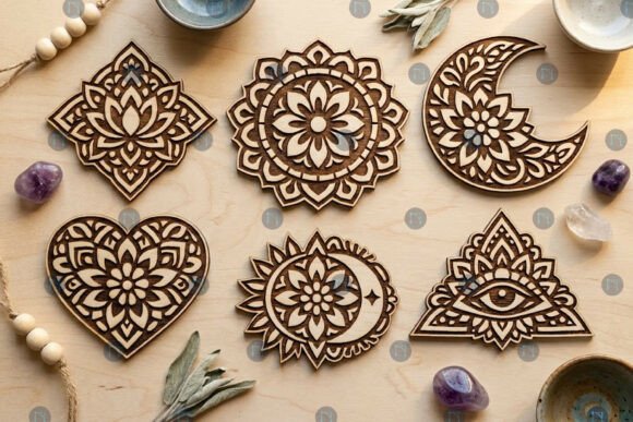 Download Mandala Spiritual Symbol SVG Bundle - Spiritual Collection