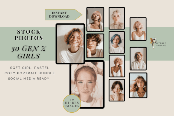 Download 30 Aesthetic Stock Photos — Gen Z Girls - Girl Collection
